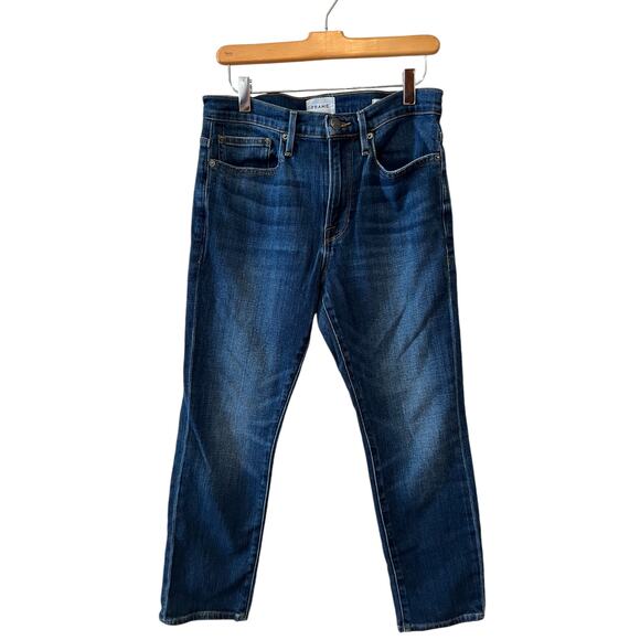 Frame Denim Le Pixie Beau Dark Wash Denim Jeans - Picture 3 of 7